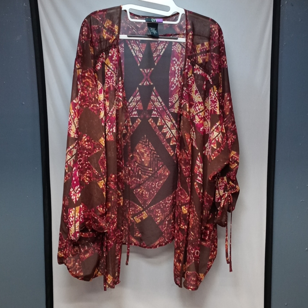 Translucent Brown Shirt - image 1